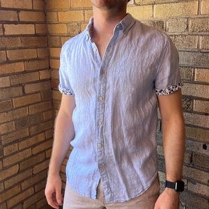 Linen button up